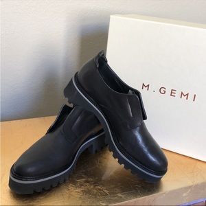 M. Gemi Gianna Leather Oxford 38.5 / 8